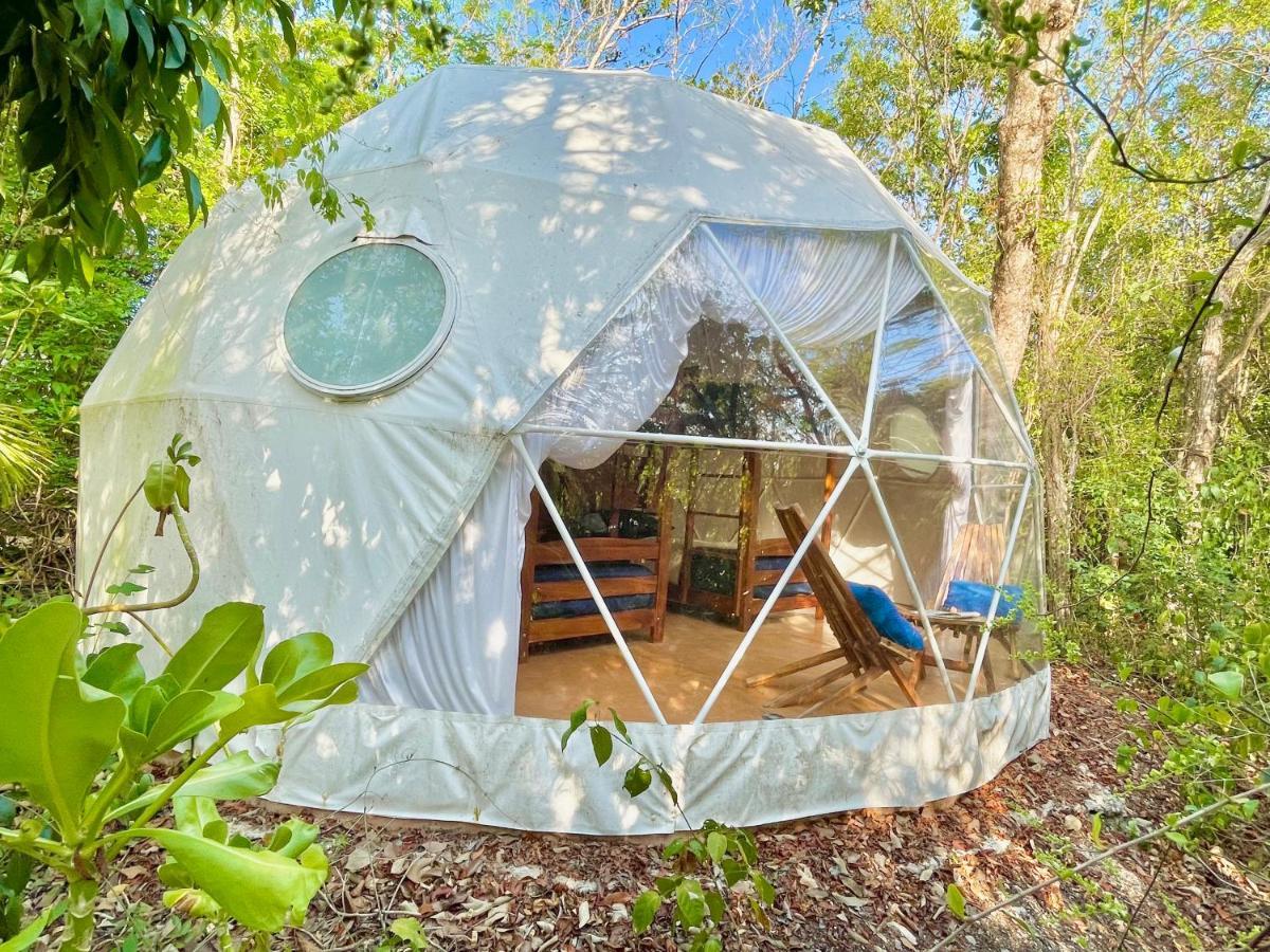 Appartement Ku Kuk Glamping à Chemuyil Extérieur photo