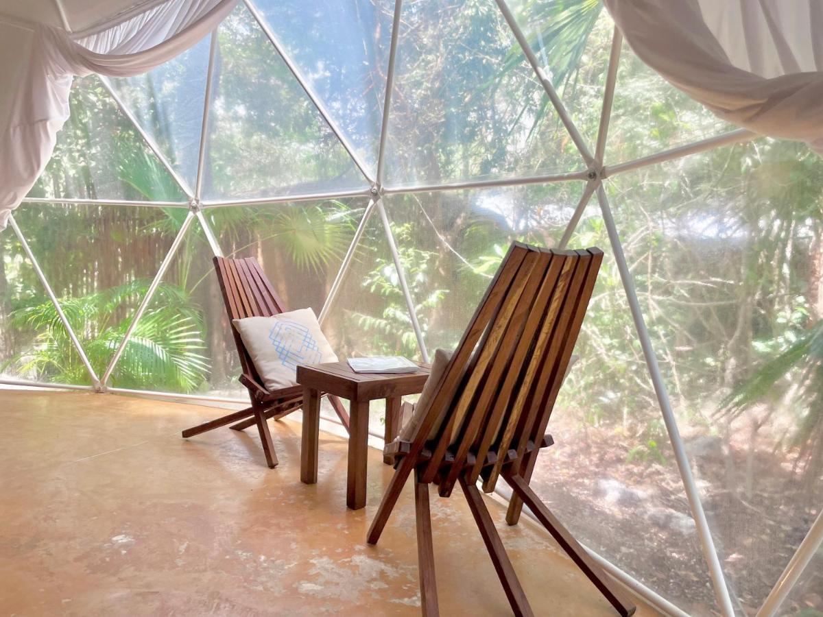 Appartement Ku Kuk Glamping à Chemuyil Extérieur photo