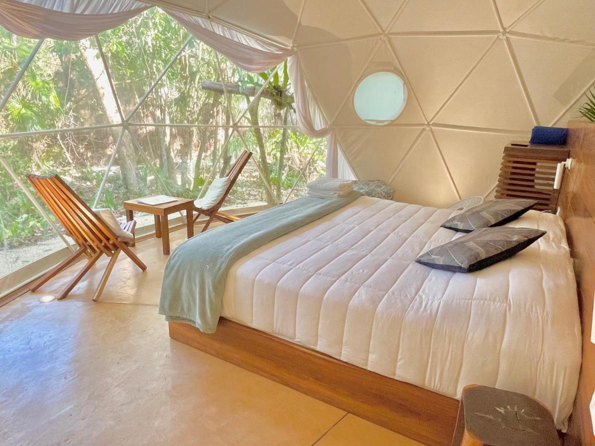 Appartement Ku Kuk Glamping à Chemuyil Extérieur photo